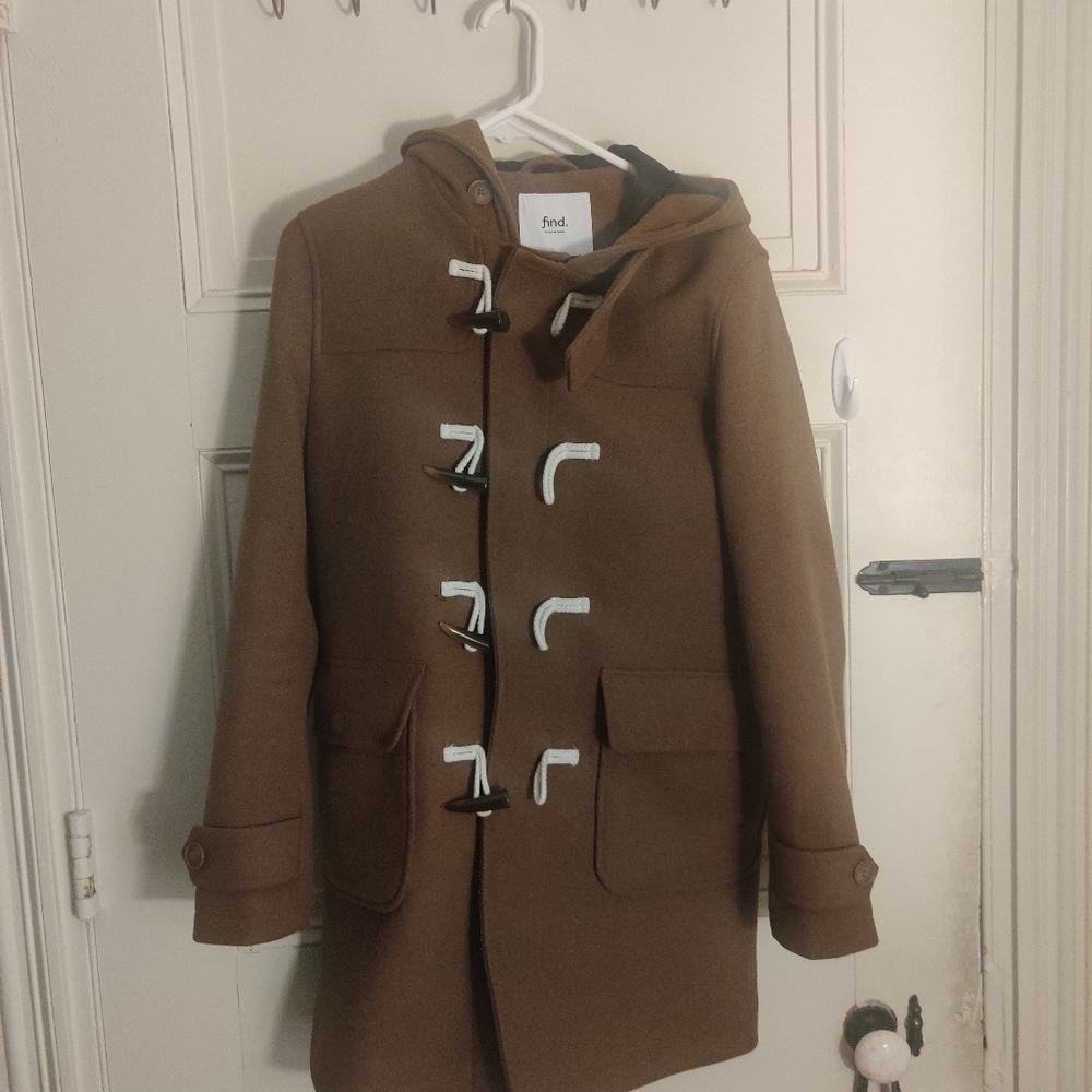 Find Wool Blend Duffle Coat